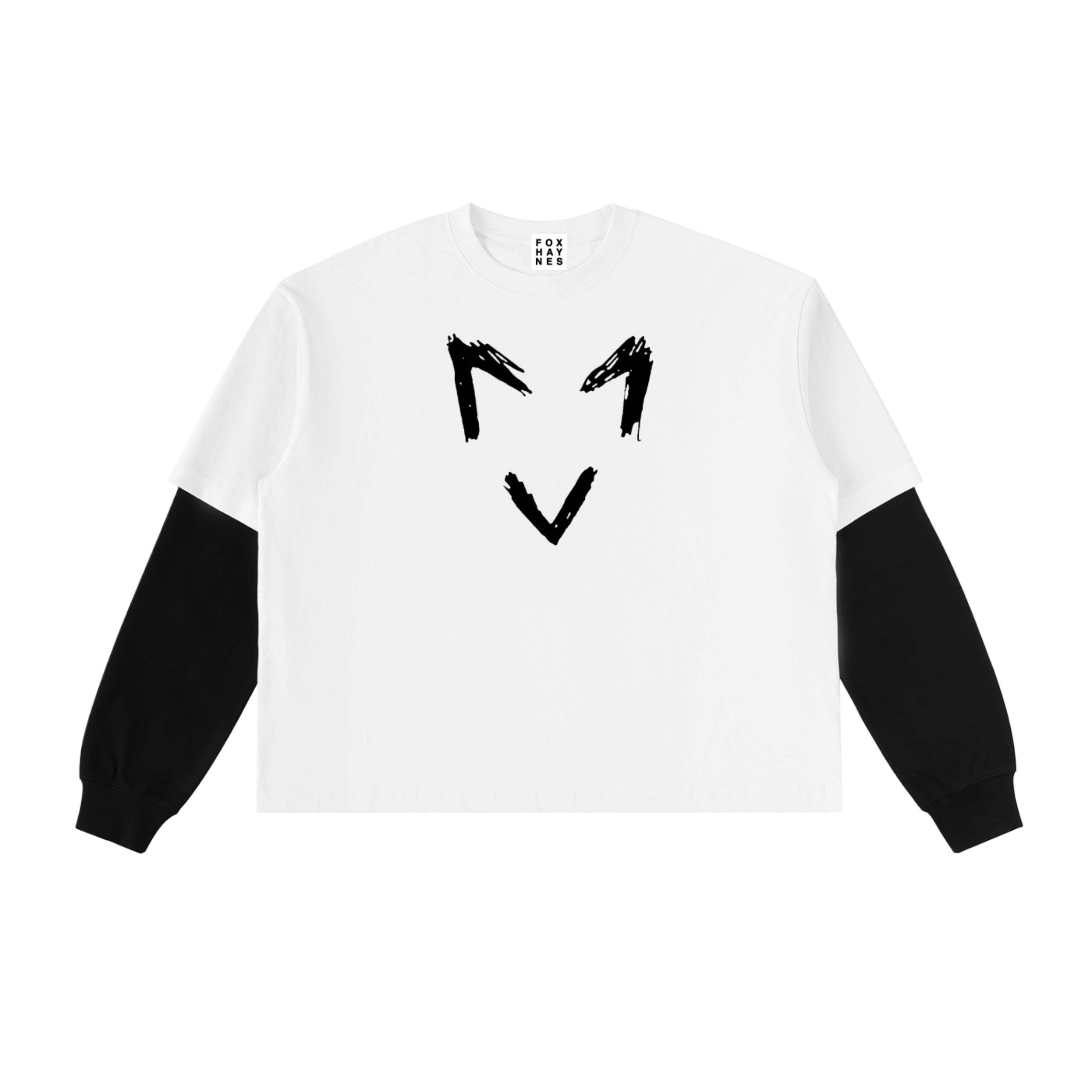 Fox logo - Sleeved Tee